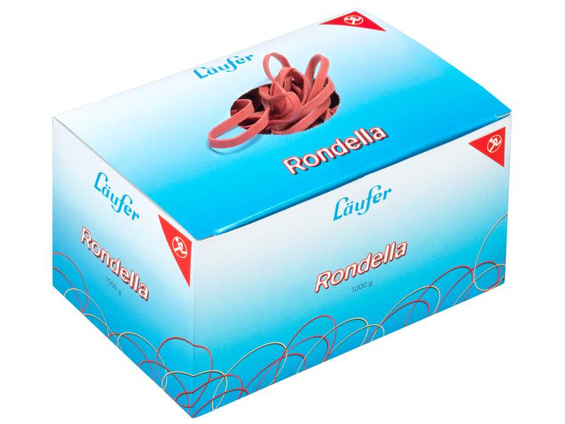 Läufer Gummiband 2 x 80 mm, 1 kg