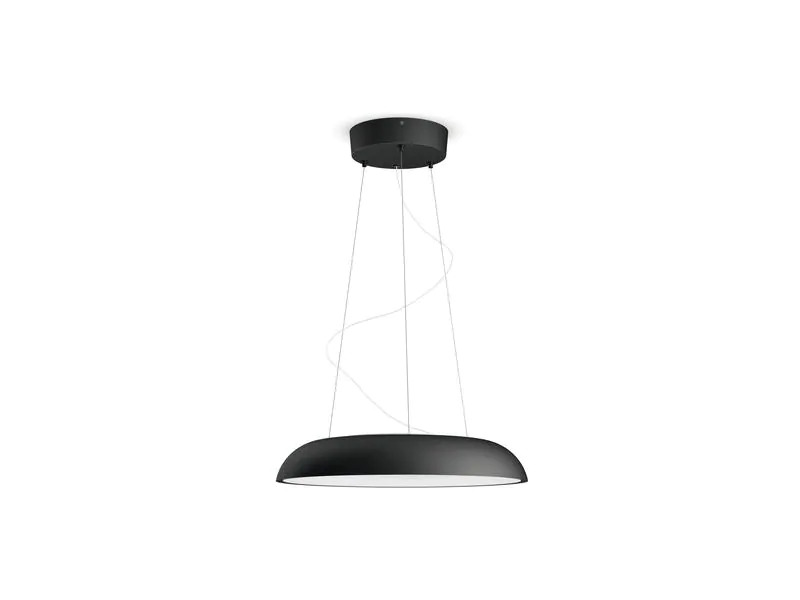 Philips Hue White Amb. Amaze Pendelleuchte schwarz 2750 lm + Dimmer