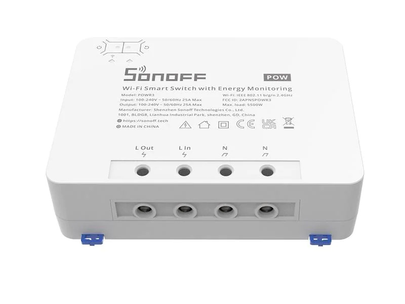 SONOFF WLAN-Schaltaktor POWR3 Power Monitoring 1-fach