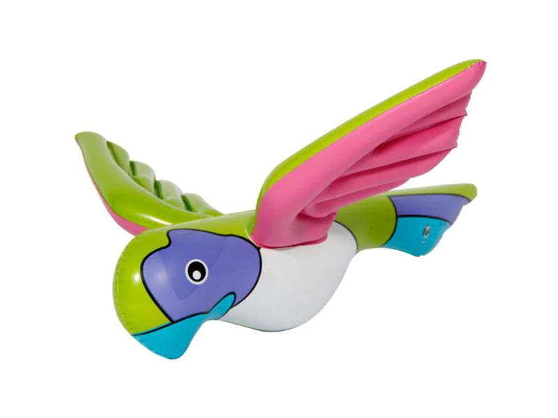 Folat Aufblasbares Accessoire Papagei Mehrfarbig