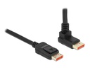 Delock Kabel Oben gewinkelt DisplayPort - DisplayPort, 2 m