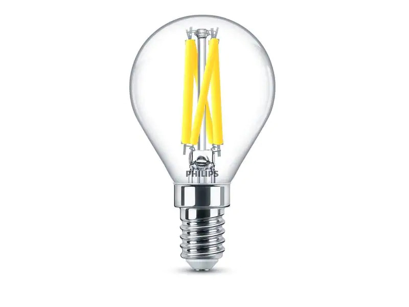Philips Lampe LEDcla 60W E14 P45 CL WGD90 Warmweiss