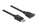 Delock Verlängerungskabel zum Einbau DisplayPort - DisplayPort, 1 m