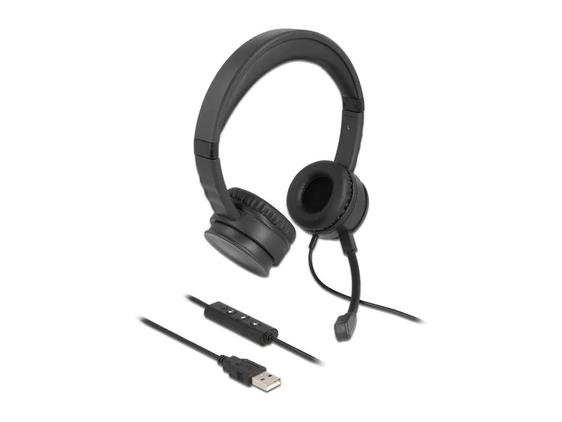 Delock Headset USB Stereo