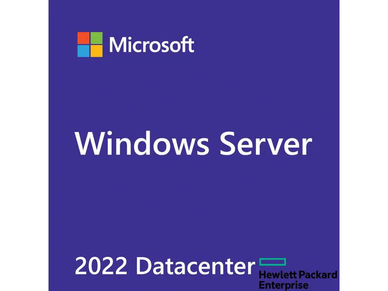 HPE Windows Server 2022 Datacenter 4 Core, Add-Lic, ML HPE ROK