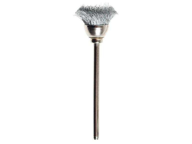 Proxxon Polierbürste 13 mm Edelstahl, Topf, 2 Teile