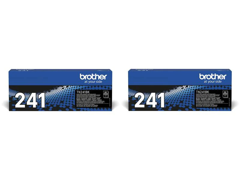 Brother Toner TN-241BK TWIN PACK Schwarz