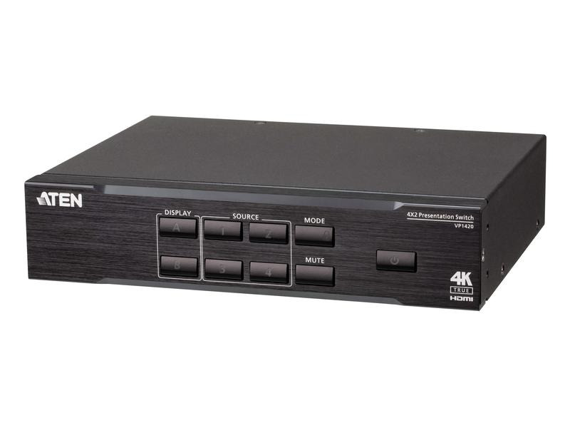Aten Matrix Switcher VP1420 4 x 2 True 4K HDMI