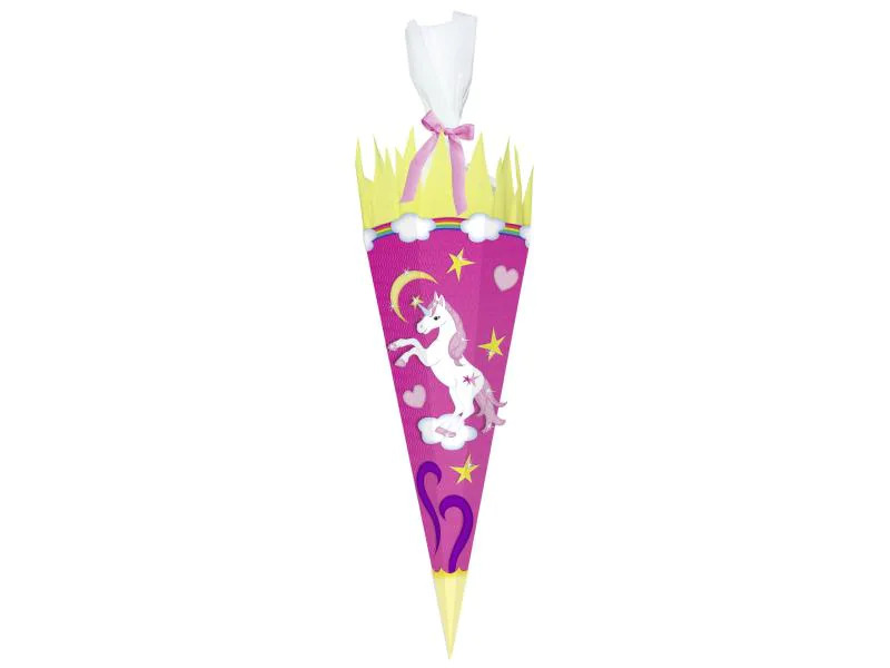 URSUS Schultüte Bastelset 68 x 20 cm Einhorn