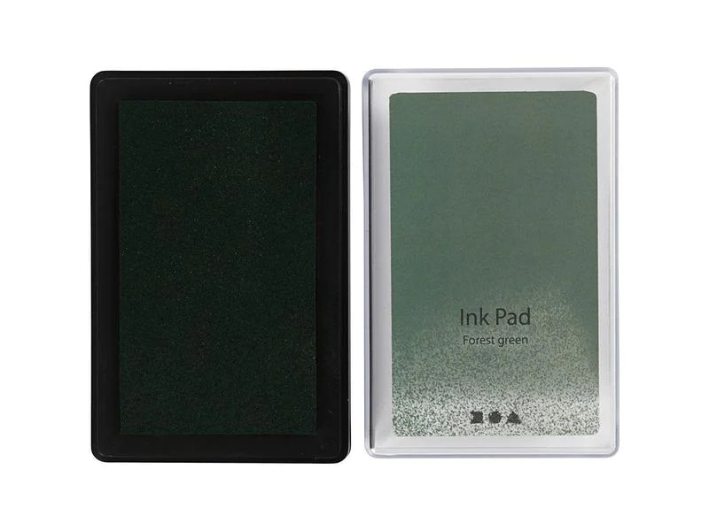 Creativ Company Stempelkissen Ink Pad, 9 x 6 x 2 cm Lindgrün