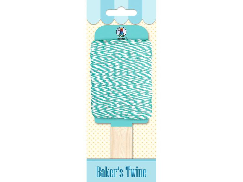 URSUS Kordelband Bakers Twine 1.1 mm x 15 m, Petrol
