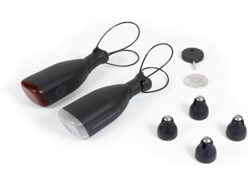 Reelight Velolampe CIO+ Reepower Blinklicht Set 8-teilig