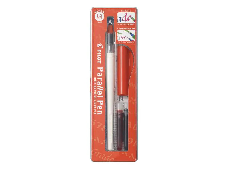 Pilot Füllfederhalter Parallel Pen 1.5 mm, Rot