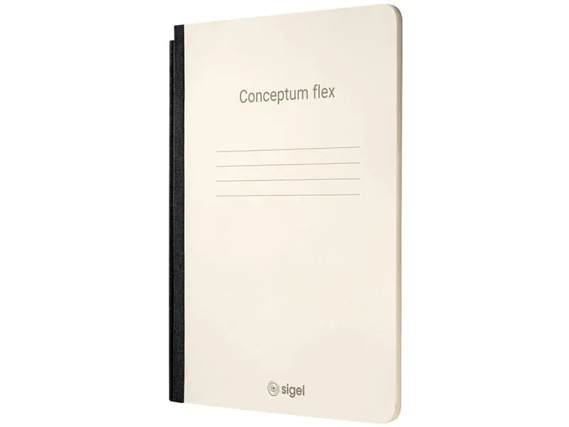 Sigel Notizheft Conceptum flex A5, Kariert, Hellbraun
