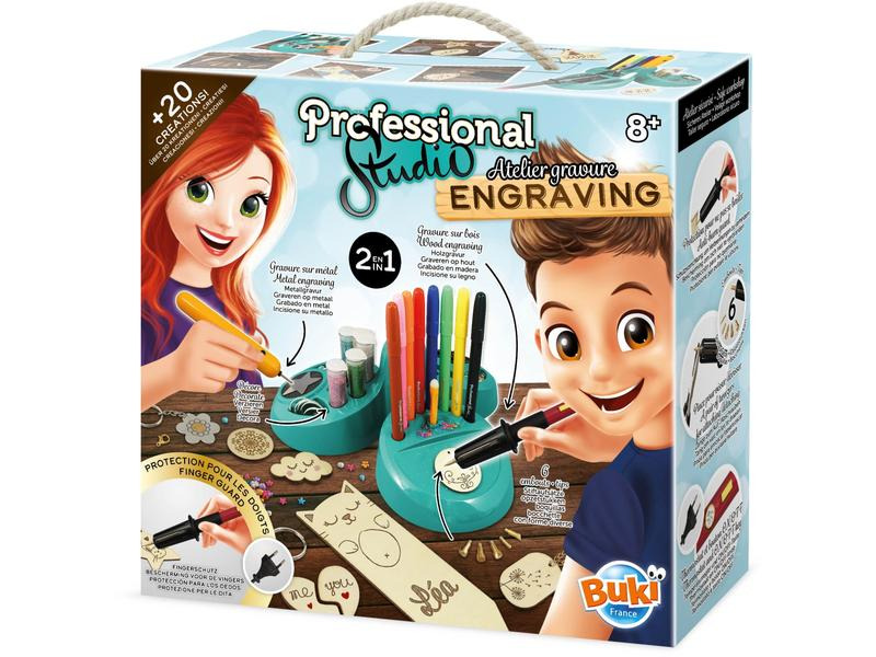 Buki Experimentierkasten Professional Studio – Atelier gravure