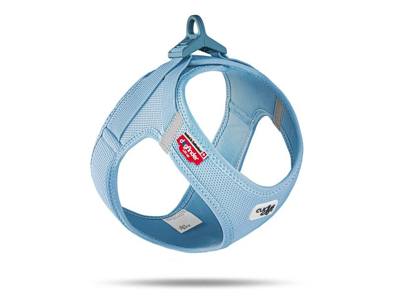 curli Geschirr Vest Air-Mesh S, Skyblue