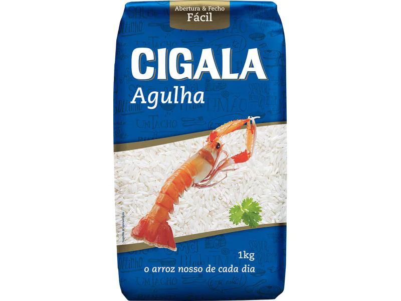 Cigala Agulha Langkorn Reis 1 kg