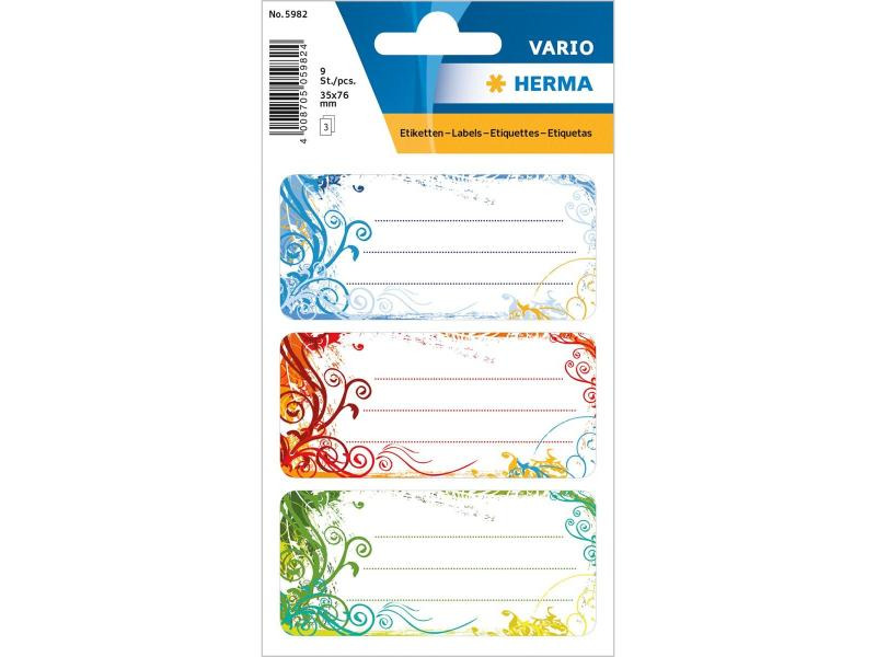 Herma Stickers Schuletiketten Spirit