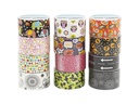 Creativ Company Gewebeband Duct Tape Muster 48 mm x 5 m, Mehrfarbig