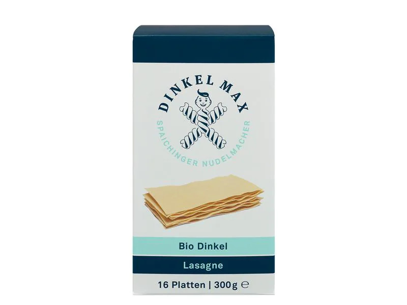 Dinkel Max Teigwaren Bio Dinkel Lasagne 300 g