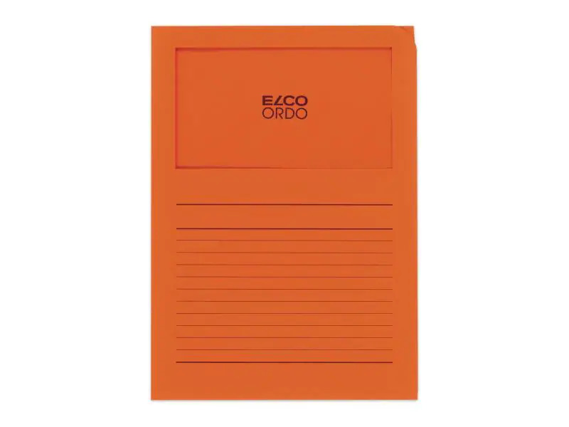 ELCO Sichthülle Ordo Classico A4 Orange, 10 Stück
