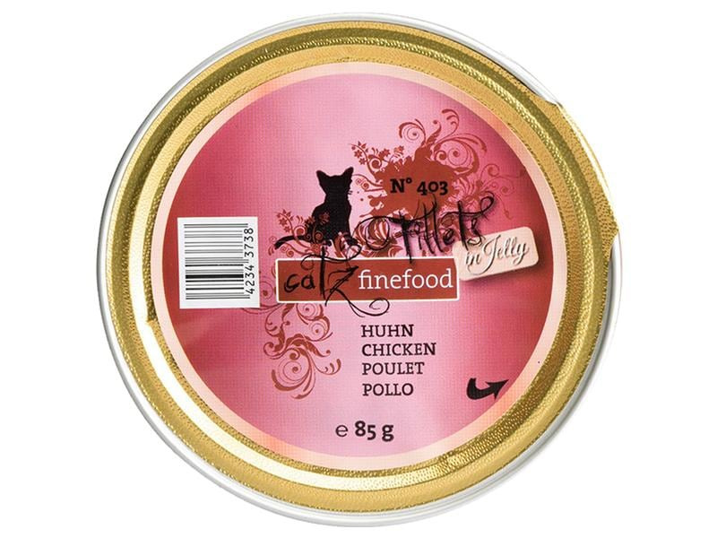 catz finefood Nassfutter Fillets No.403 Huhn, 85 g