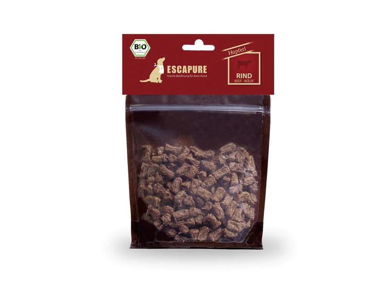 Escapure Leckerli BIO Rinder Hupferl 150 g