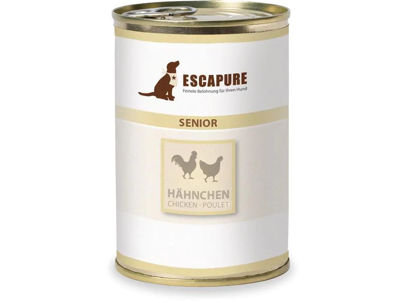 Escapure Nassfutter Senior Menü-Hähnchen, 400 g