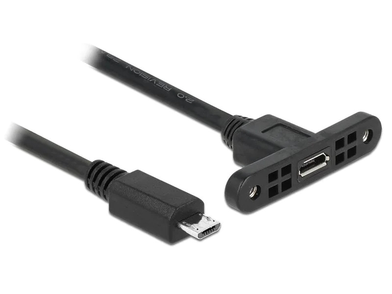 Delock USB 2.0-Kabel Micro-USB B - Micro-USB B 1 m