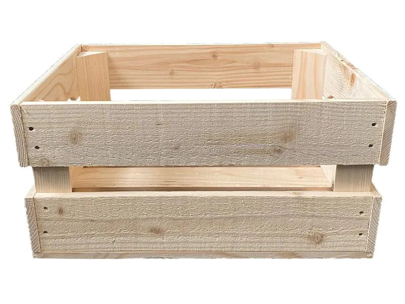 Holz Zollhaus Obstharasse Fichte / Tanne, Roh 40 x 30 x 20 cm