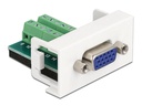 Delock Easy 45 Modul VGA - Terminalblock