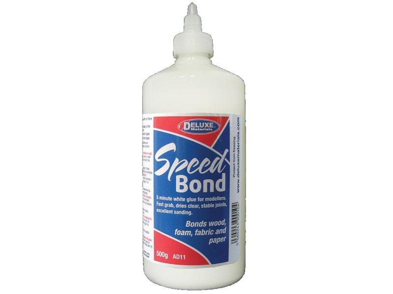 Deluxe Materials Modellbauklebstoff Speedbond 500 g, Weiss