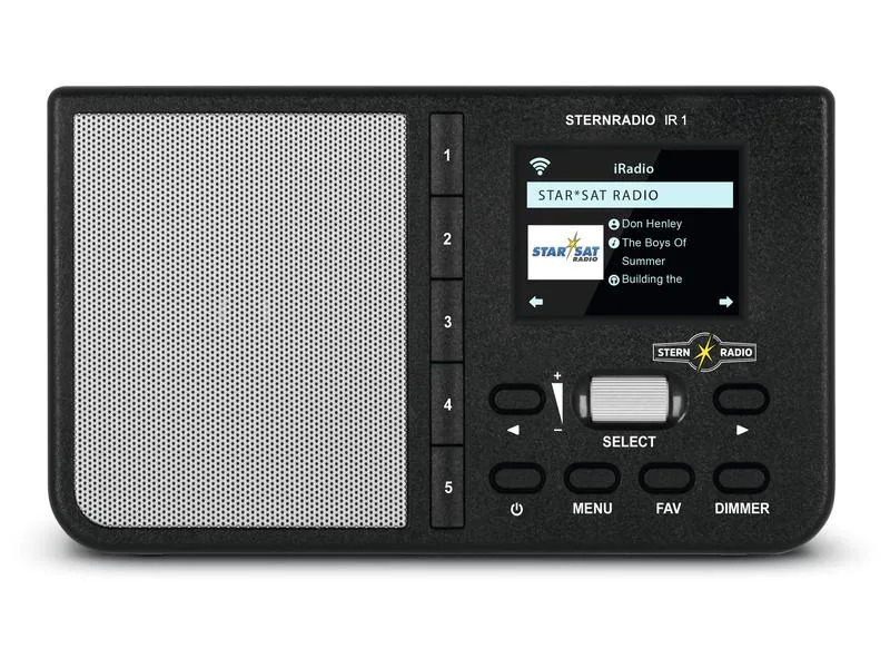 Technisat Internet Radio SternRadio IR 1 Schwarz