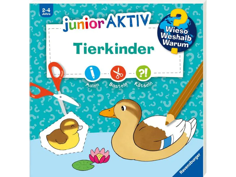 Ravensburger Kinder-Sachbuch WWW junior AKTIV: Tierkinder
