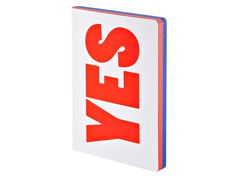 Nuuna Notizbuch Graphic L Yes – No 22 x 16.5 cm, Dot