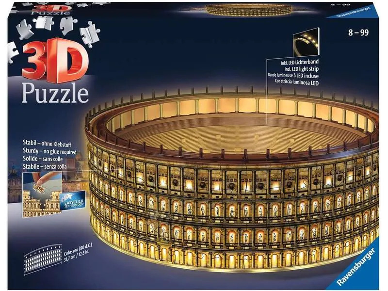 Ravensburger 3D Puzzle Kolosseum bei Nacht