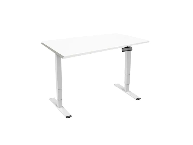 Contini Tisch RAL 9016 2.0 x 0.9 m Weiss mit Weisser Tischplatte