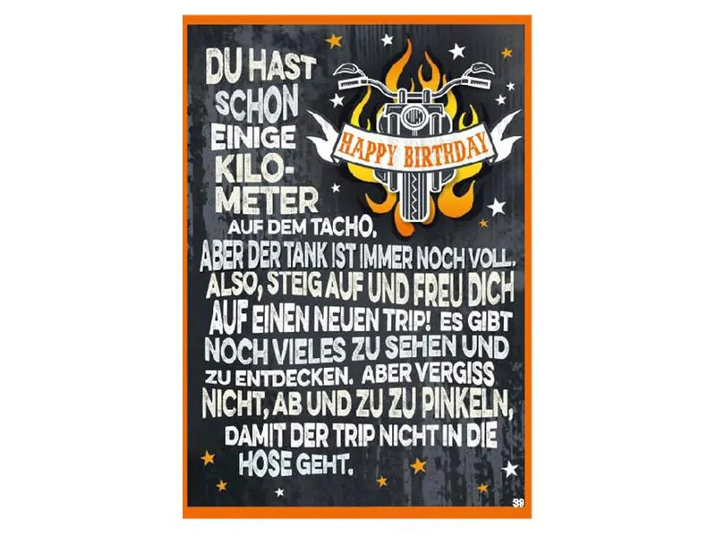 Depesche Musikkarte beweglich Happy Birthday – einige Kilometer