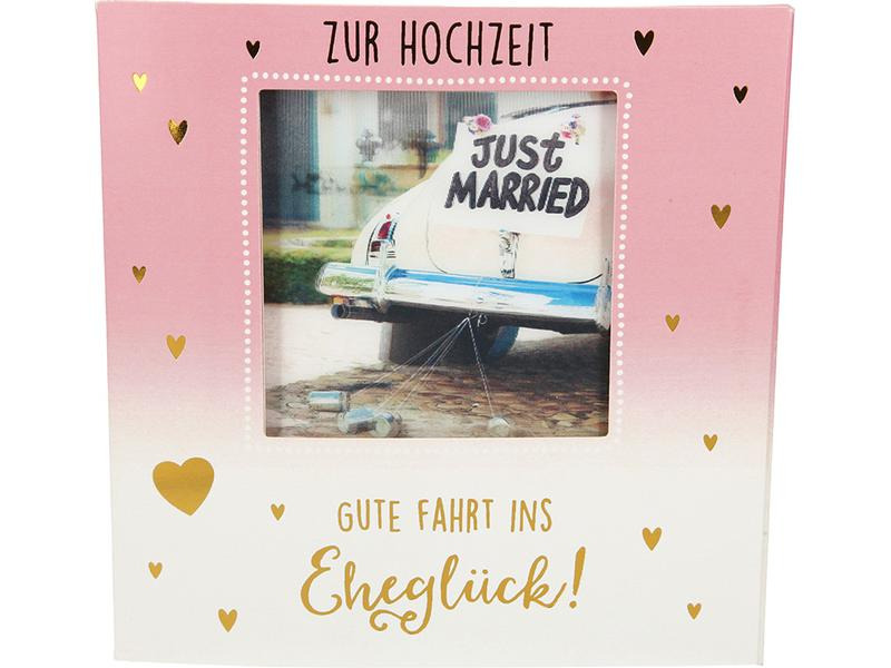 Depesche Musikkarte mit Licht Zur Hochzeit, gute Fahrt ins Eheglück!