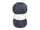 Rico Design Wolle Bamboo Uni für Socken 100 g, Grau Blau