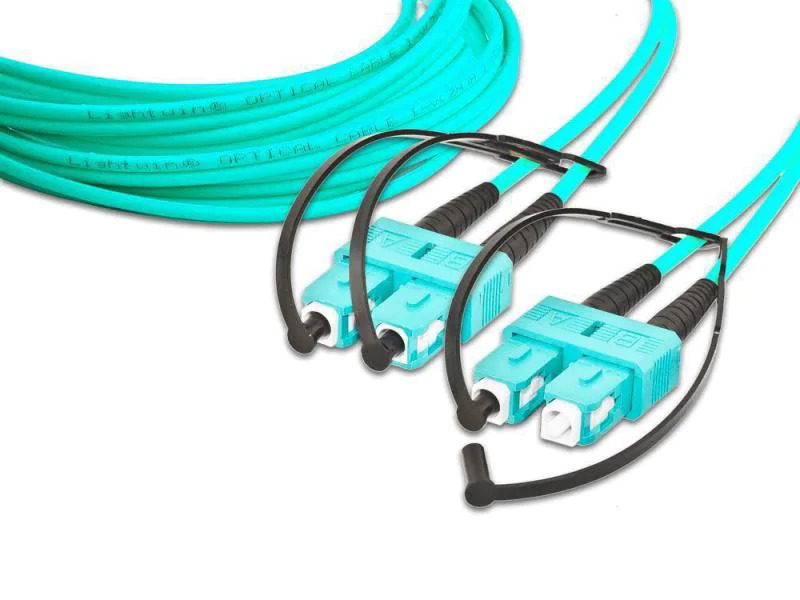 Lightwin LWL-Patchkabel SC-SC, Multimode, OM3, 2m
