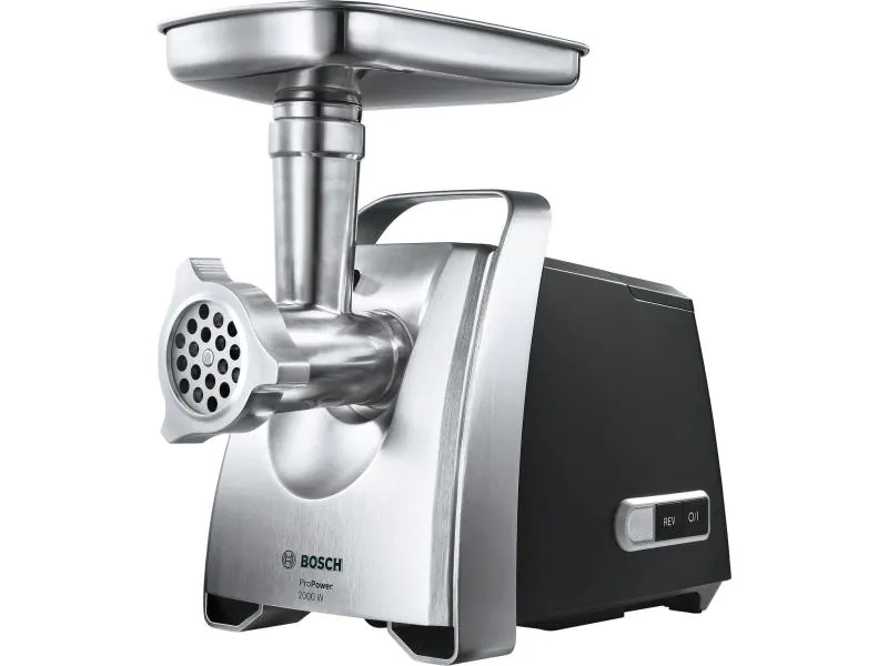 Bosch Fleischwolf MFW68660 Schwarz/Silber