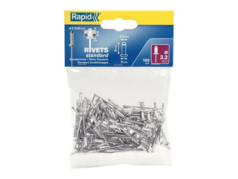 Rapid Blindnieten Standard Ø 3.2 x 8 mm