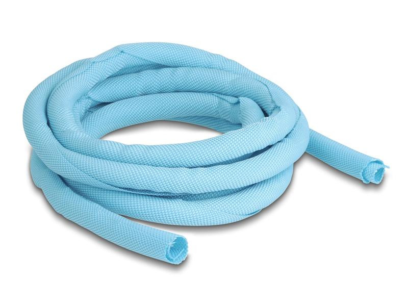 Delock Kabelschlauch selbstschliessend 2 m x 10 mm Blau