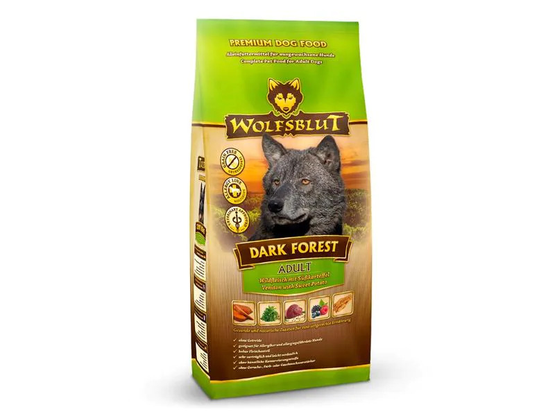 Wolfsblut Trockenfutter Dog Dark Forest Adult, 12.5 kg