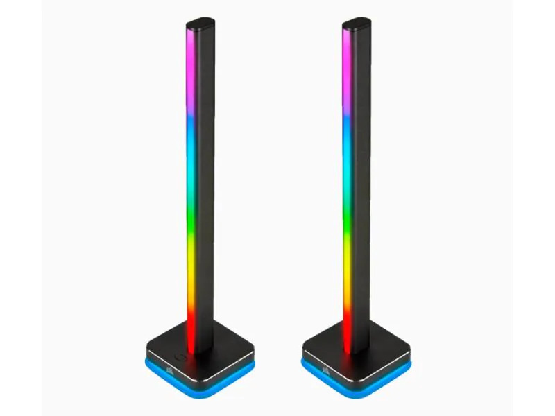 Corsair Kopfhörerständer iCUE LT100 Smart Lighting Towers Schwarz