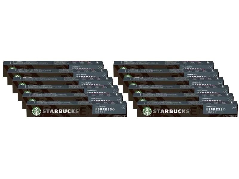 Starbucks Kaffeekapseln Espresso Roast 12 x 10 Stück