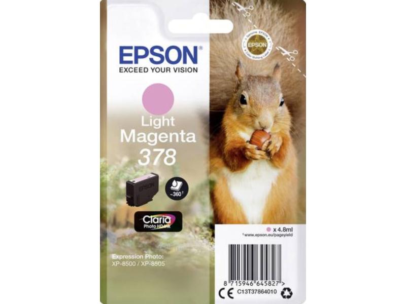 Epson Tinte 378 / C13T37864010 Light Magenta
