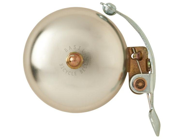 BASIL Fahrradklingel Portland Bell Brass Silber