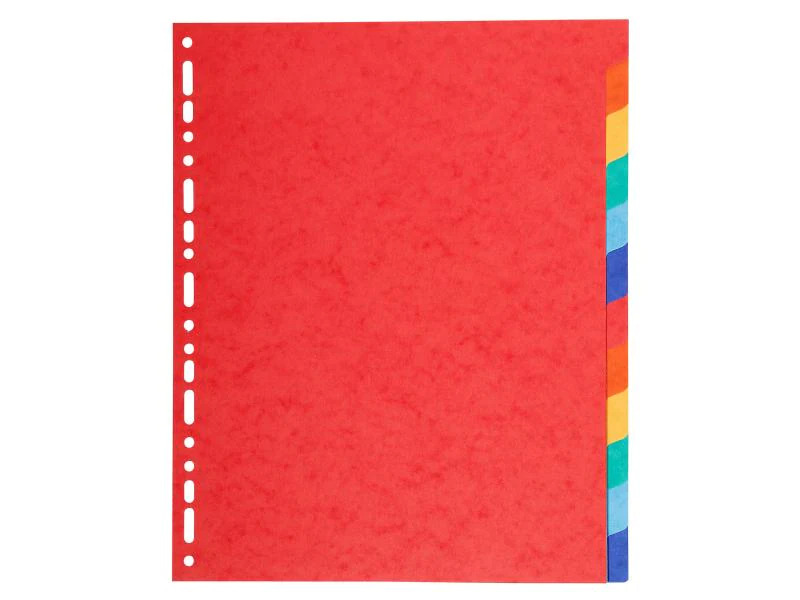 Biella Register TopColor Rot, 12-teilig